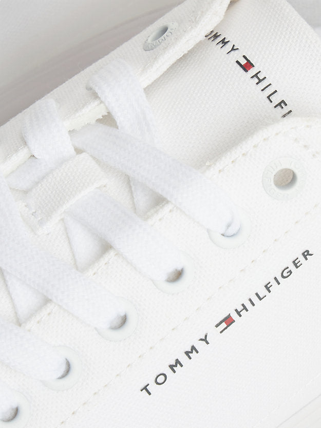Canvas Embossed Trainers