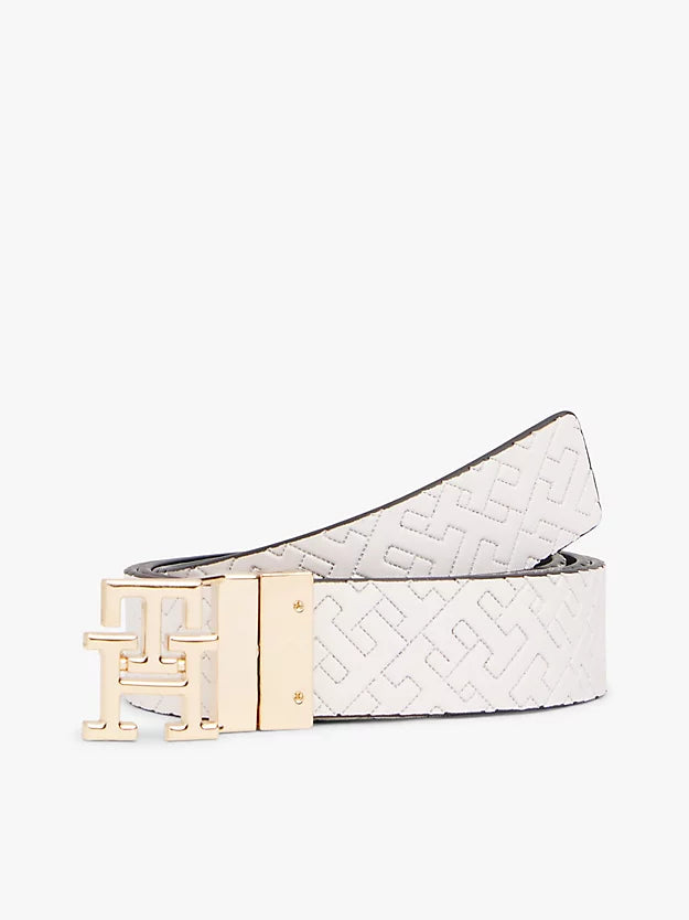 Monogram Reversible Leather Belt