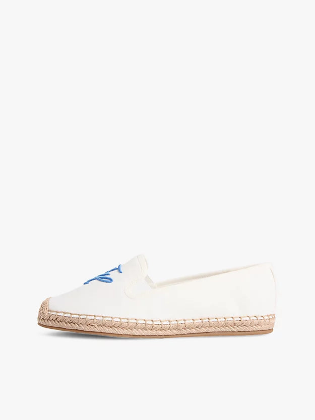 Logo Embroidery Canvas Espadrilles