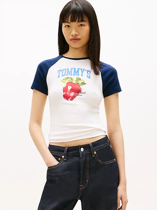 Graphic Slim Raglan T-Shirt