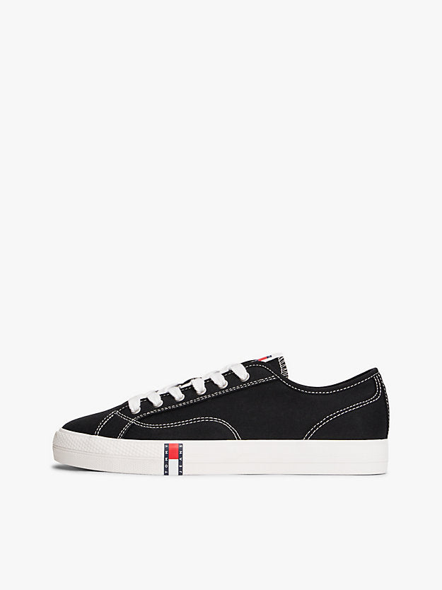 Archive Flag Stripe Canvas Trainers