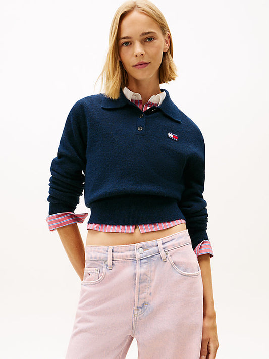 Badge Polo Jumper WiAlpaca