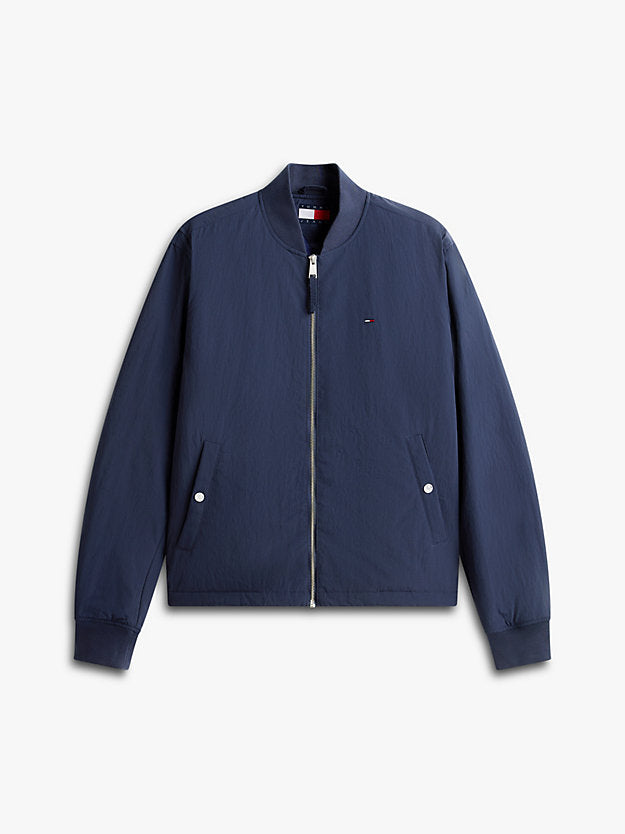 Logo Water Repellent Bomber Jacket