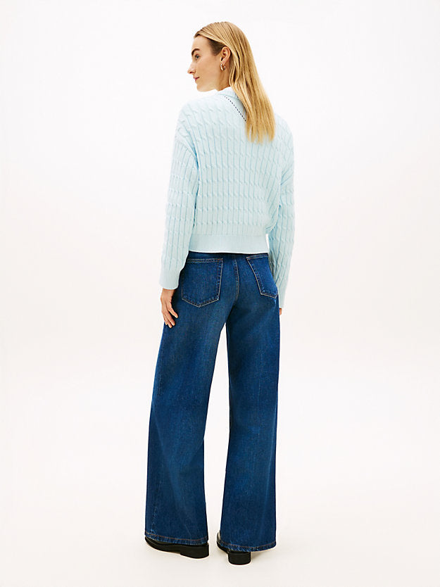 Cable Knit Relaxed Jumper