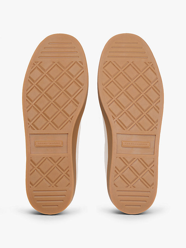 Monogram Leather Court Trainers