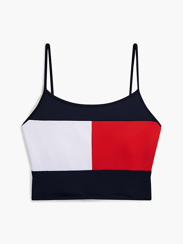 Signature Colour-Blocked Tankini Top