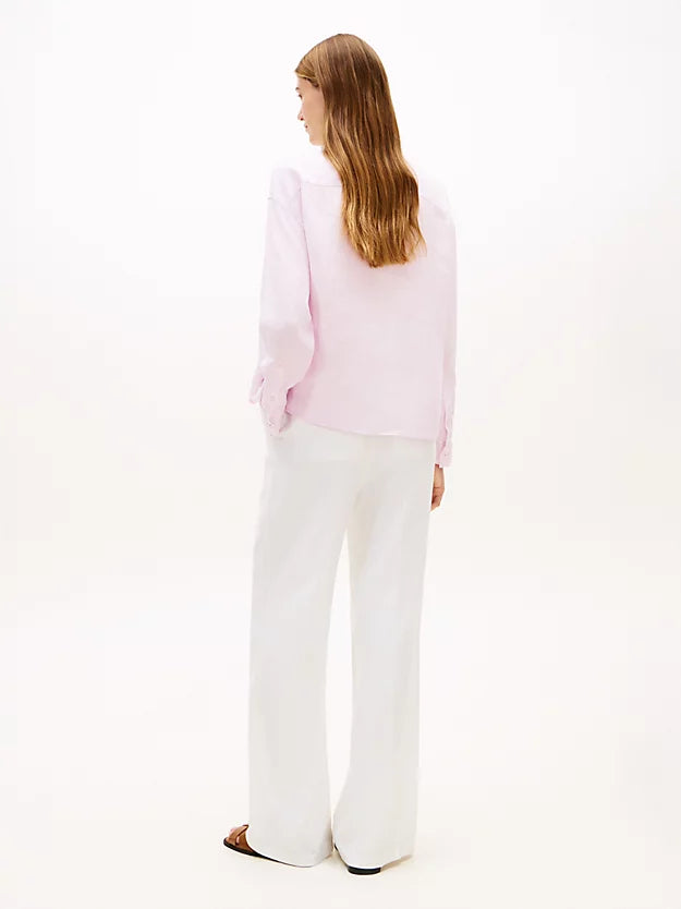 Pure Linen Oversized Fit Shirt