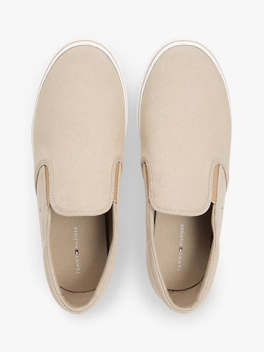 Canvas Slip-On Trainers