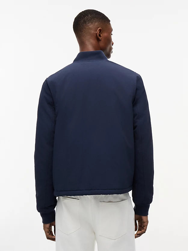 Logo Water Repellent Bomber Jacket