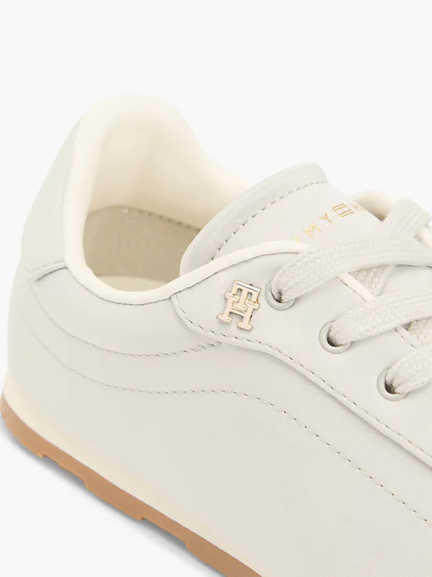 Monogram Satin Trainers