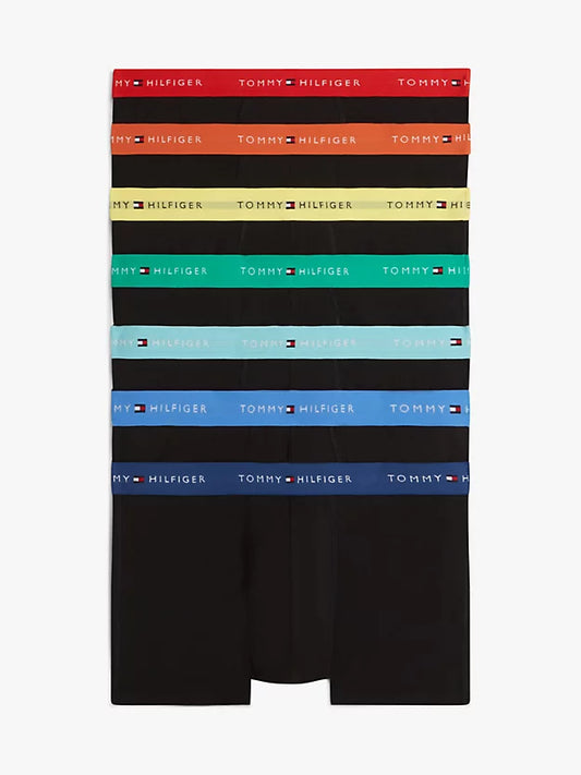 7-Pack Signature Repeat Logo Waistband Trunks