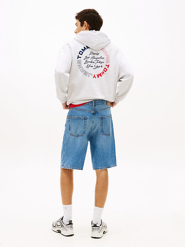 Jaimie Whiskered Relaxed Denim Shorts