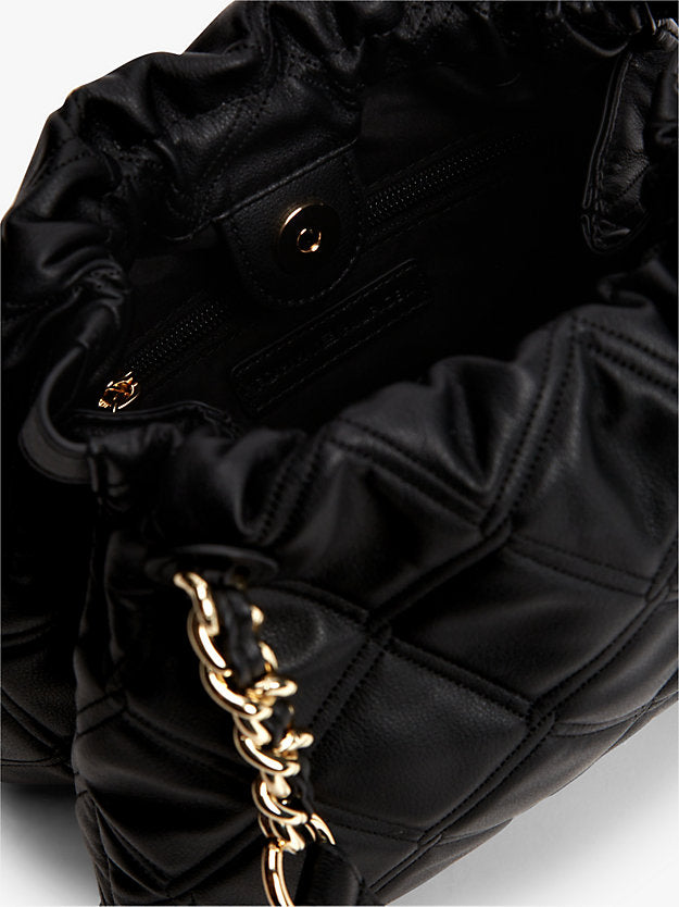 Monogram Quilted Tote Bag