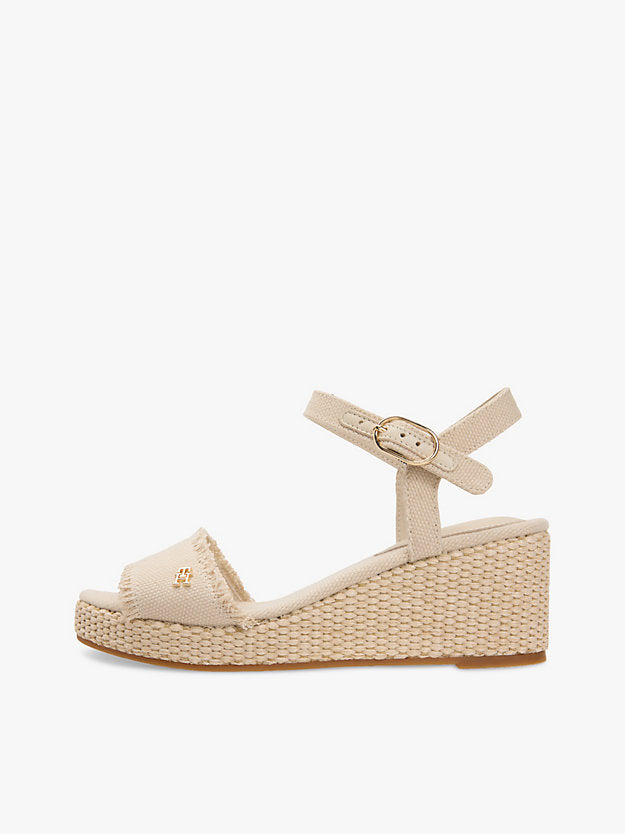 Monogram Woven Wedge Espadrilles