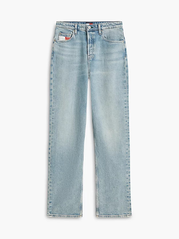 Vintage High Rise Slim Straight Jeans