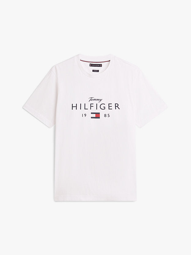 Logo Graphic Jersey Crew Neck T-Shirt