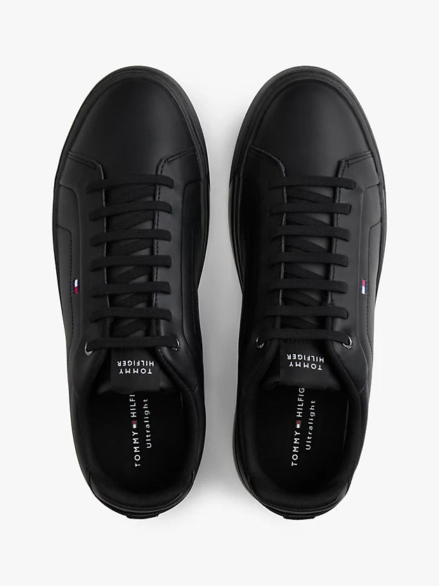 Leather Court Trainers
