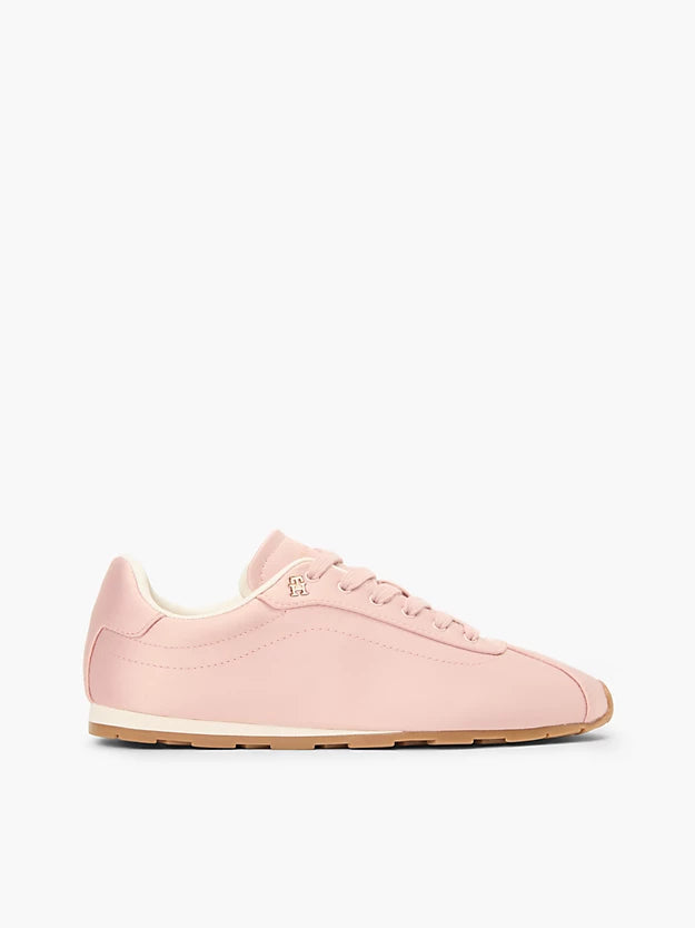 Monogram Satin Trainers