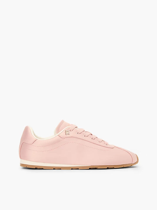 Monogram Satin Trainers