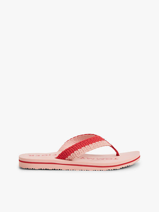 Logo Woven Flip-Flops