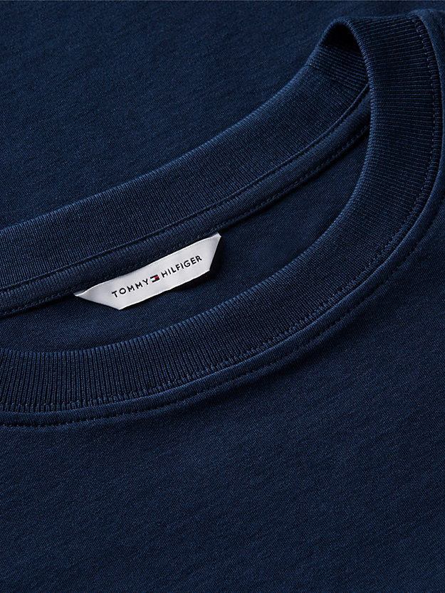Boxy Interlock Knit T-Shirt
