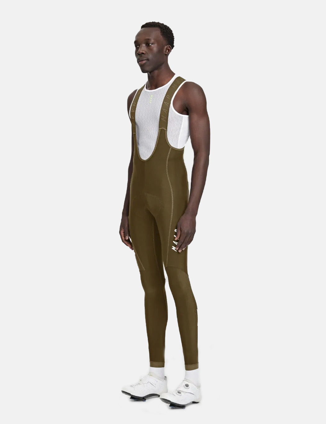 Cuissard à bretelles Team Evo Thermal - Vert olive/Kaki