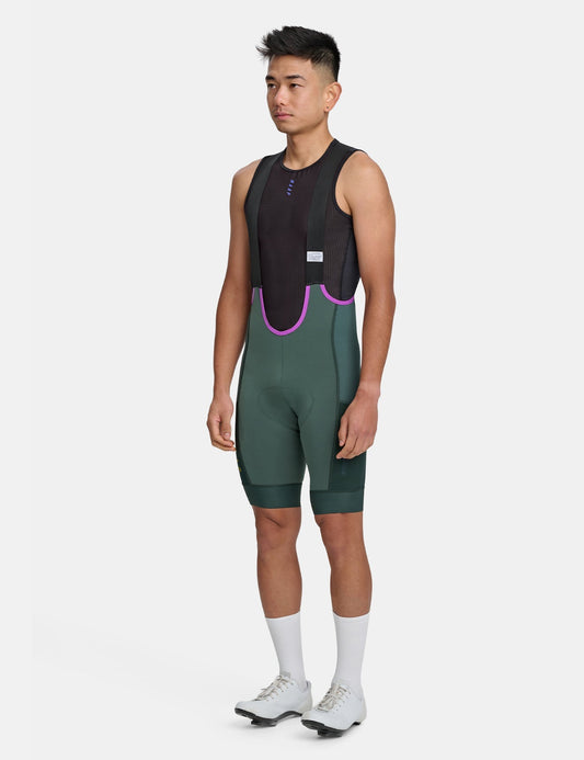 Alt_Road Cargo Bib Shorts - Cypress Green