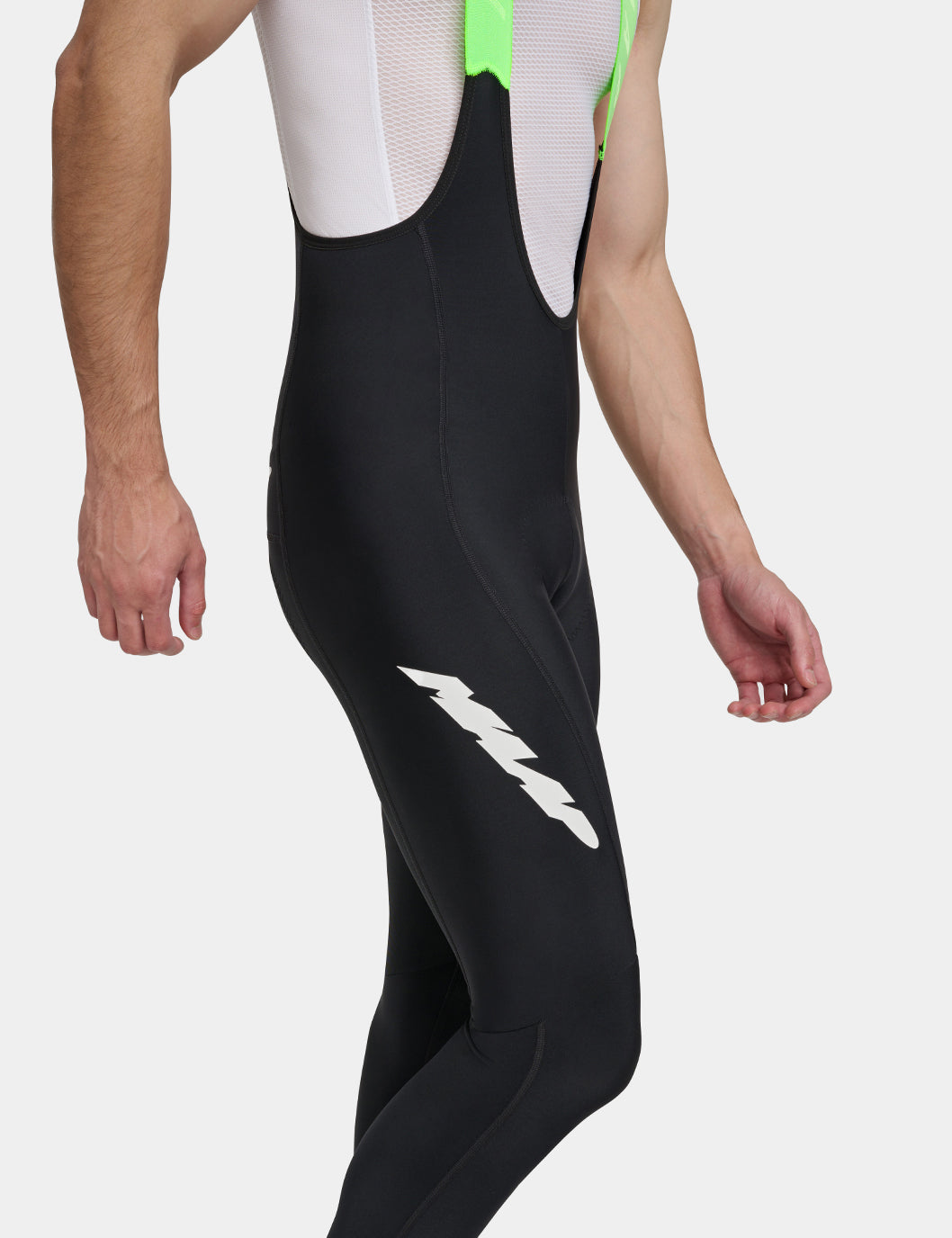 Eclipse Team Thermal Winter Tight - Black/Fluro Green