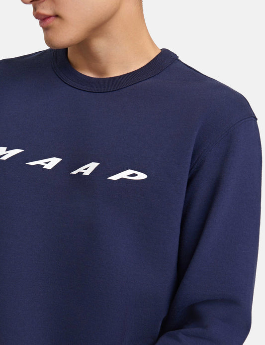 Sweat-shirt col rond Evade - Bleu marine