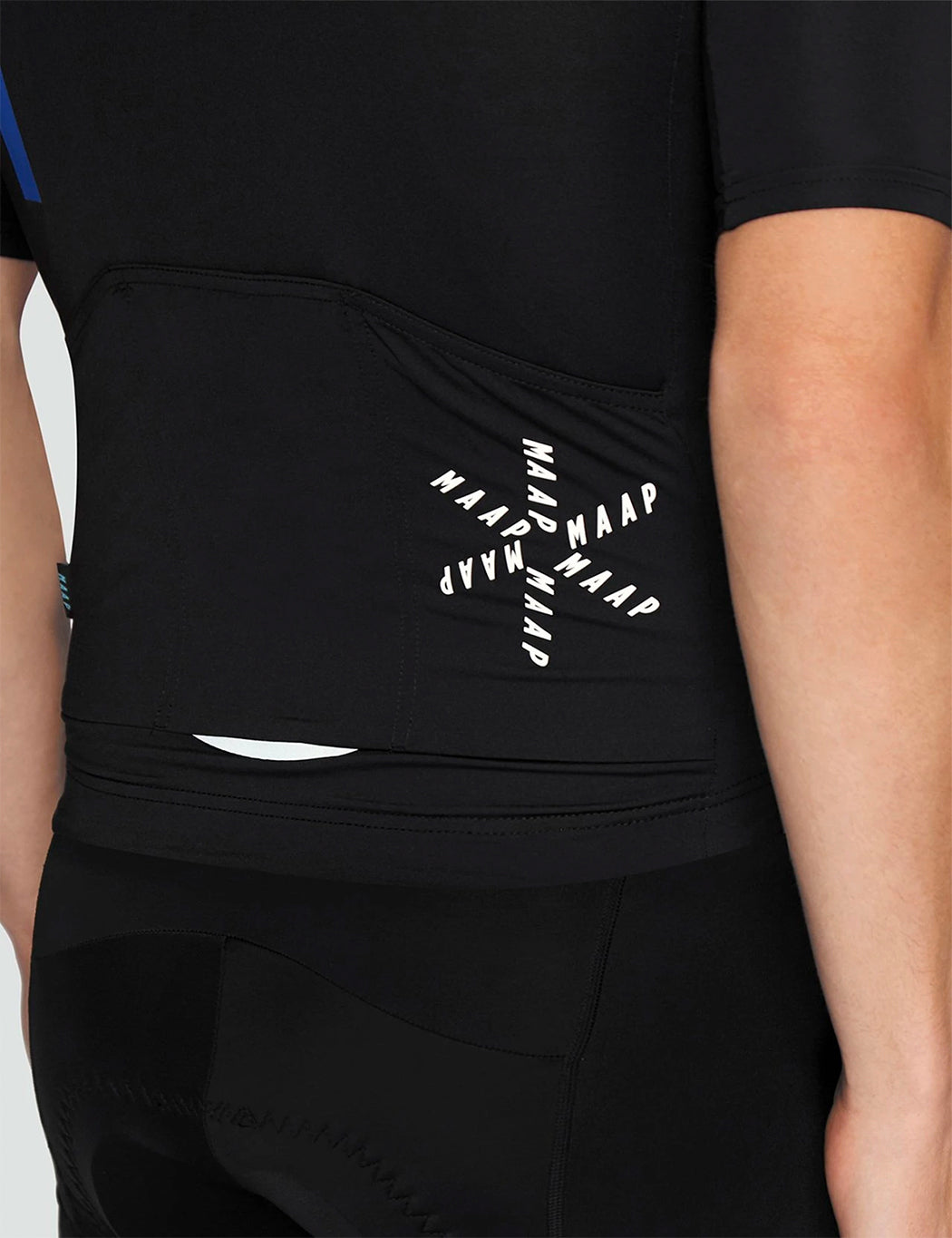 Maillot d'entraînement MC - Noir/Blanc