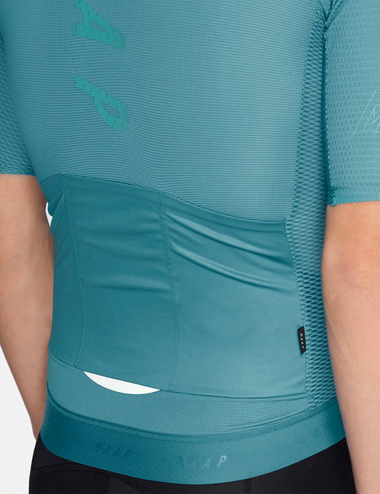 Stealth Race Fit Jersey - Cyan