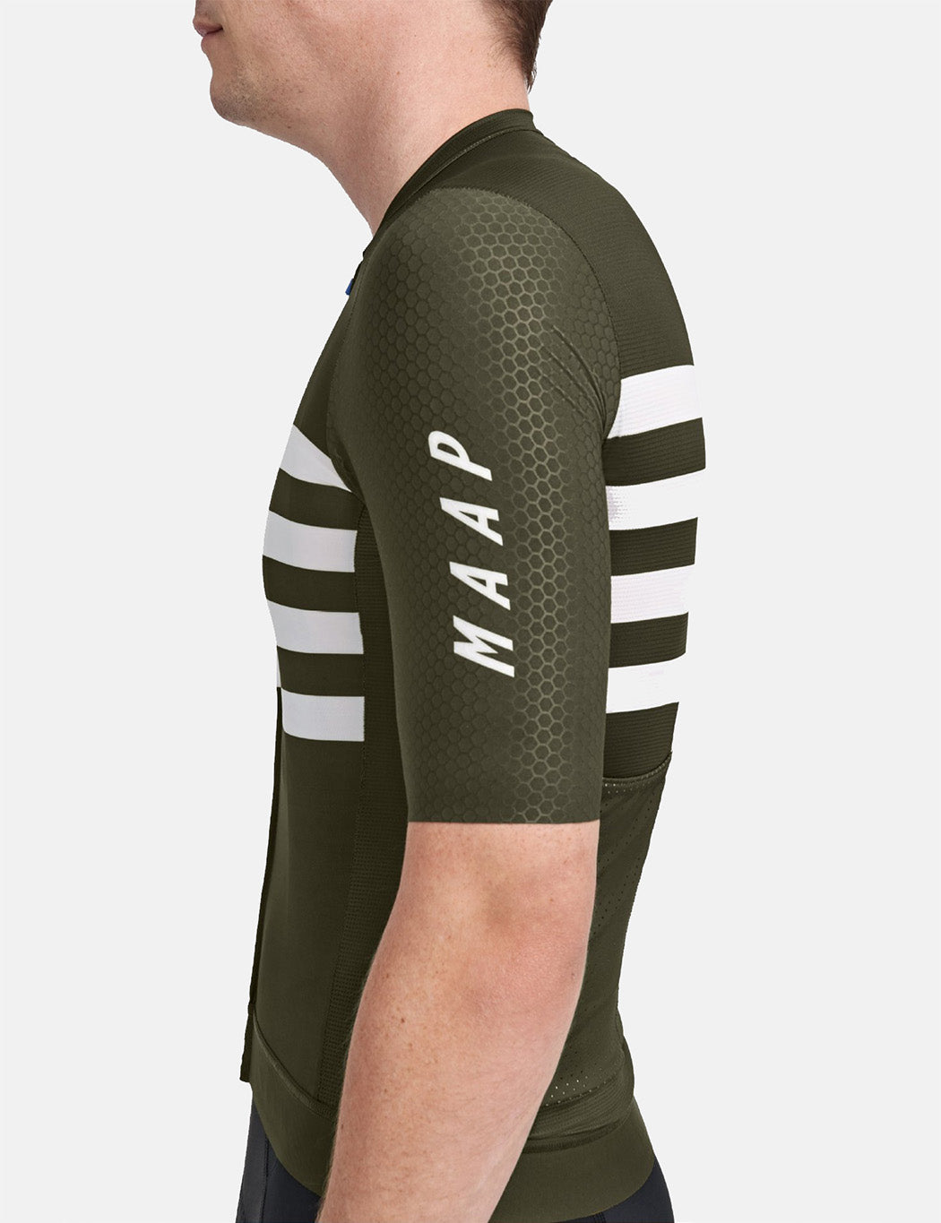 Emblem Pro Hex Jersey - Olive Green