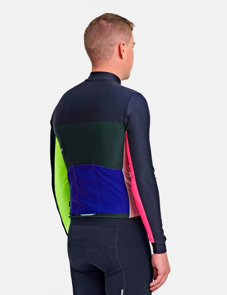 Maillot à manches longues Vista Team - Bleu marine