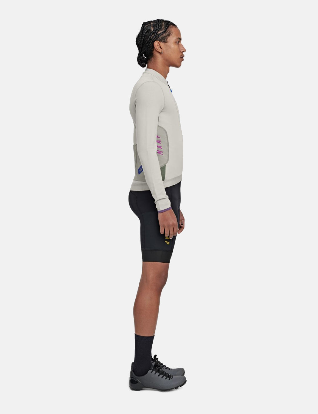 Maillot manches longues Alt_Road – Beige Naturel