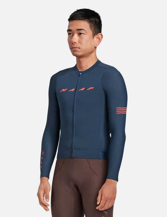 Evade Pro Long Sleeve Jersey 2.0 - Midnight Navy Blue