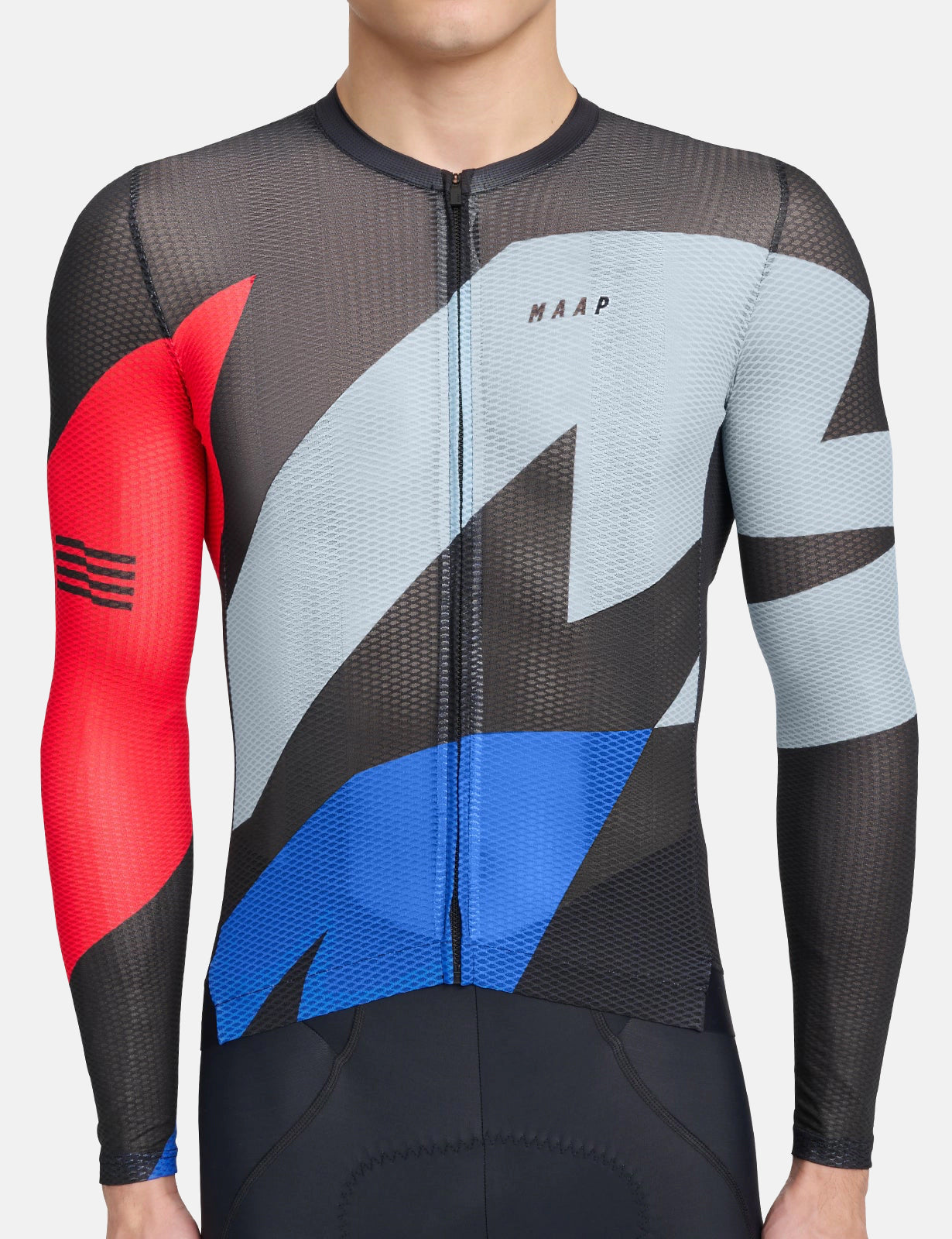 Maillot de corps professionnel à manches longues ultraléger Emerge - Noir