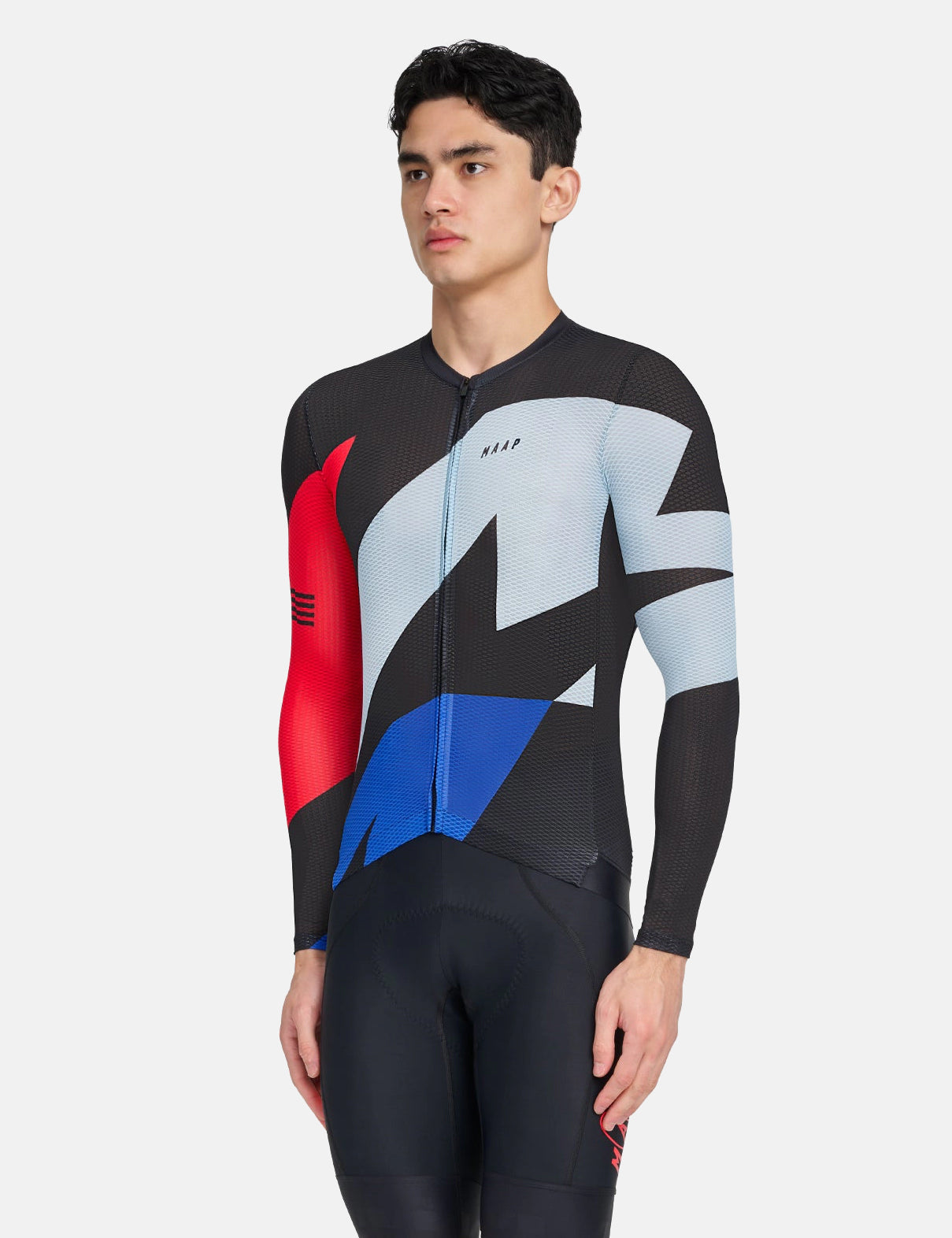 Maillot de corps professionnel à manches longues ultraléger Emerge - Noir