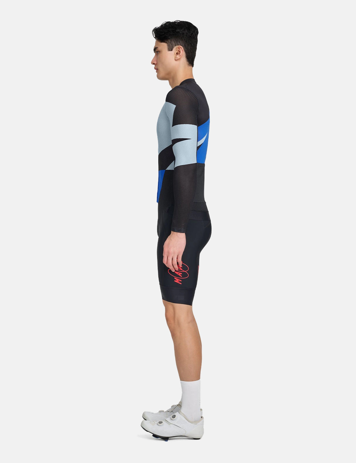 Maillot de corps professionnel à manches longues ultraléger Emerge - Noir