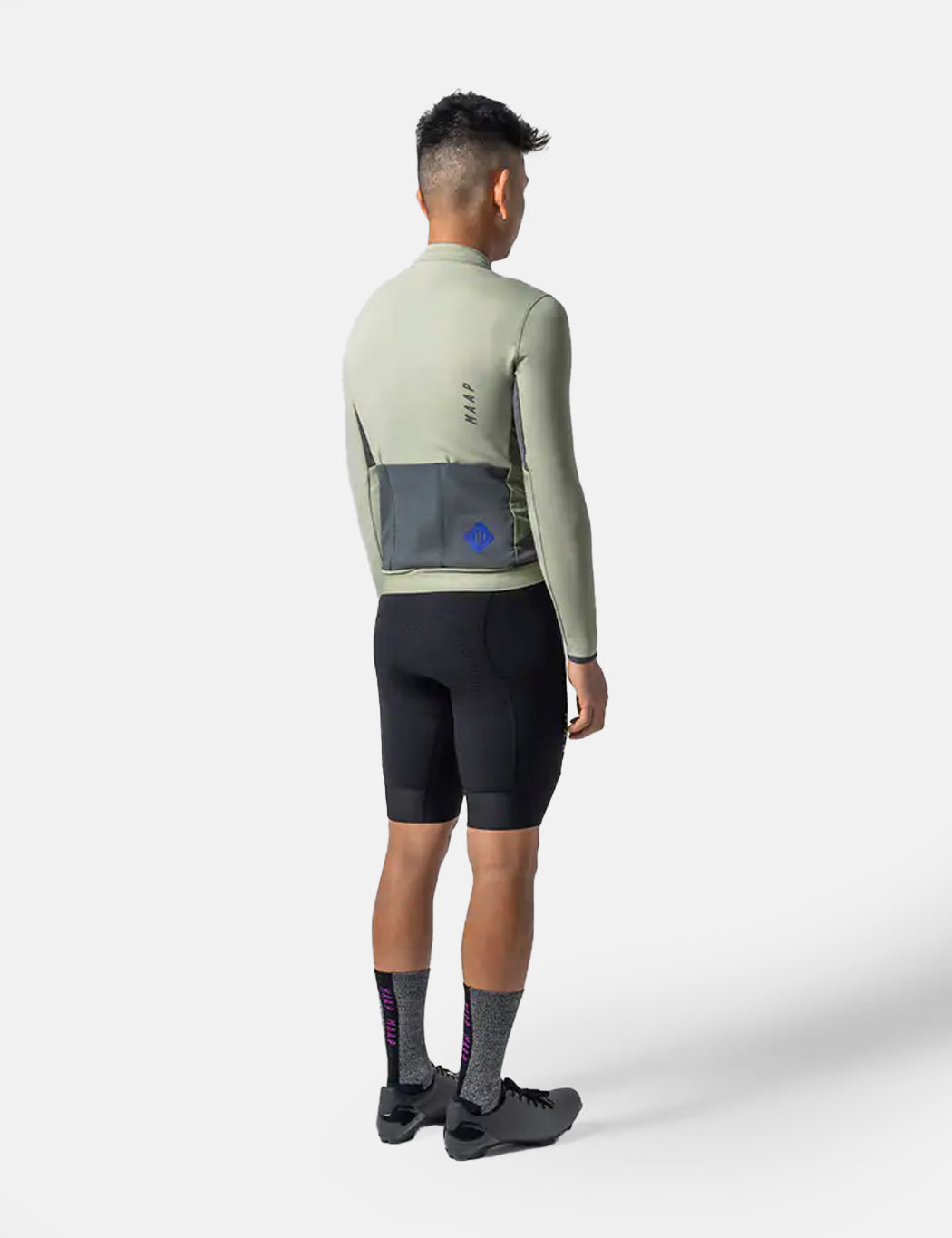 Alt_Road Long Sleeve Jersey - Marsh Green