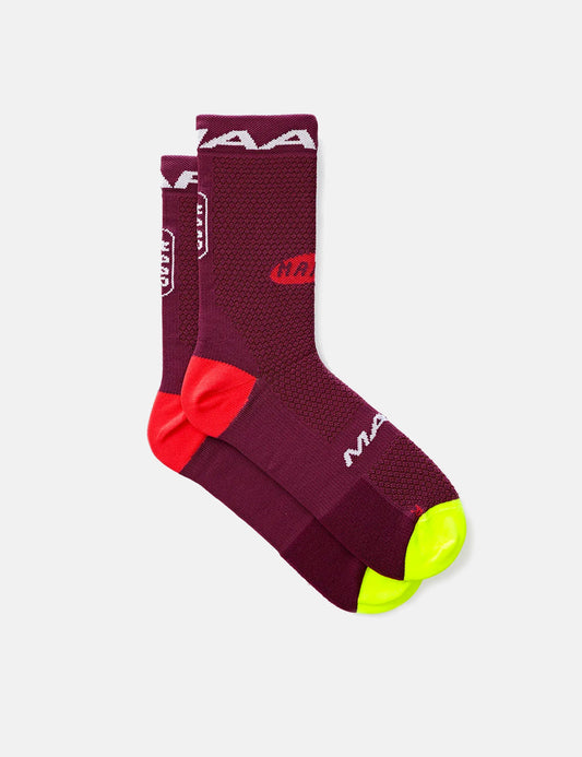 Icon Socks - Burgundy