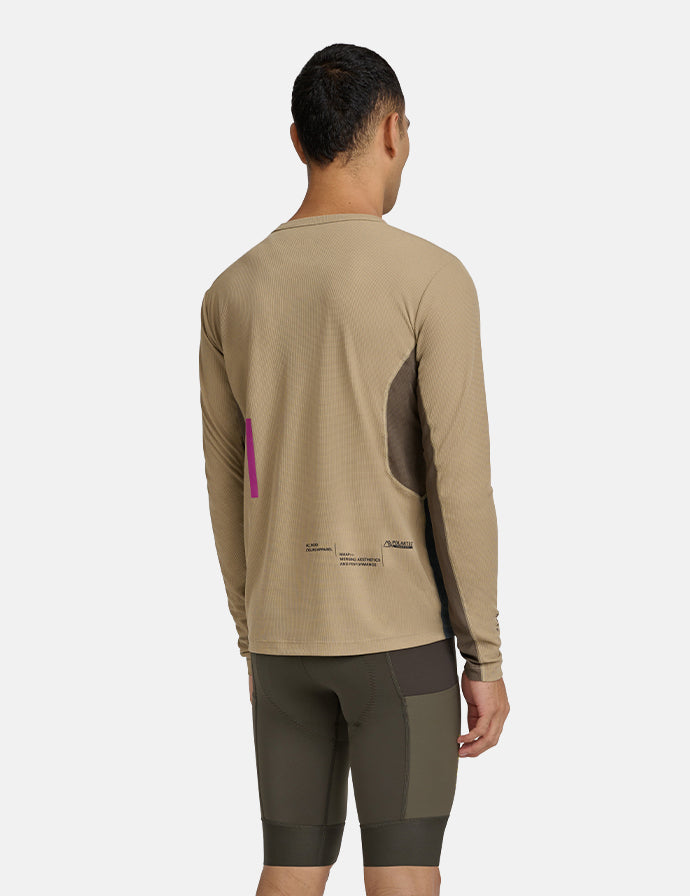 Alt_Road Ride Long Sleeve T-Shirt 3.0 - Dark Desert Yellow