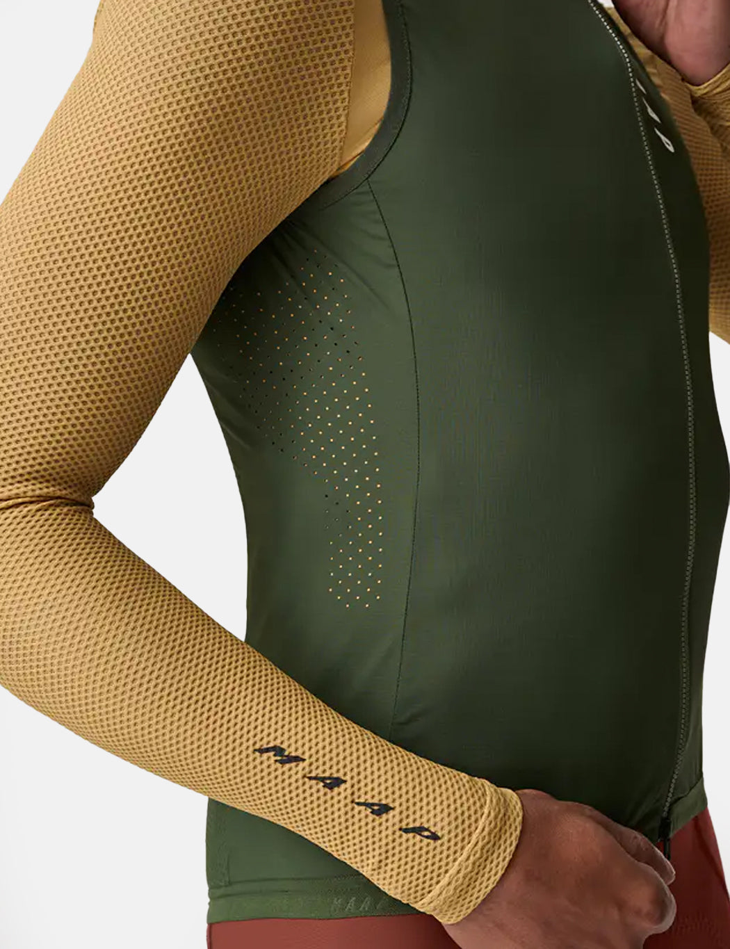 Ébauche de gilet d'équipe - Vert bronze