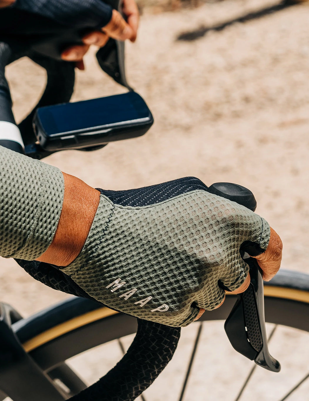 Gants Pro Race Mitt - Vert Algue
