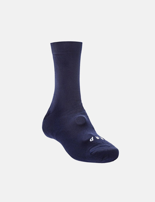 Sur-chaussette tricotée - Bleu marine