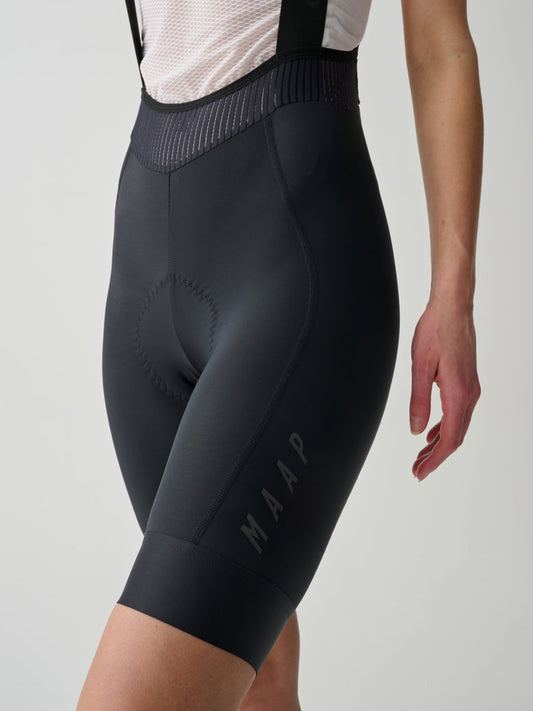 Women's Team Bib Evo - Black/Black