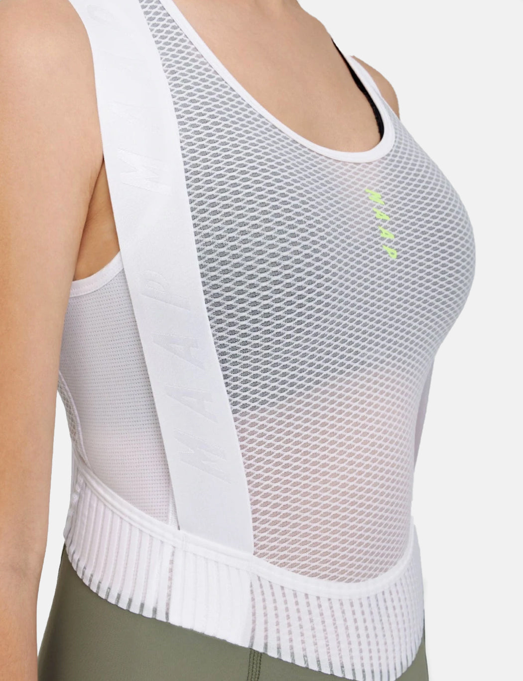 Cuissard Evo Femme - Vert Algue/Blanc