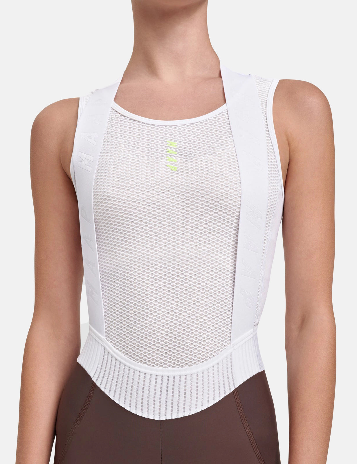 Cuissard à bretelles Team Evo Femme - Brun cub