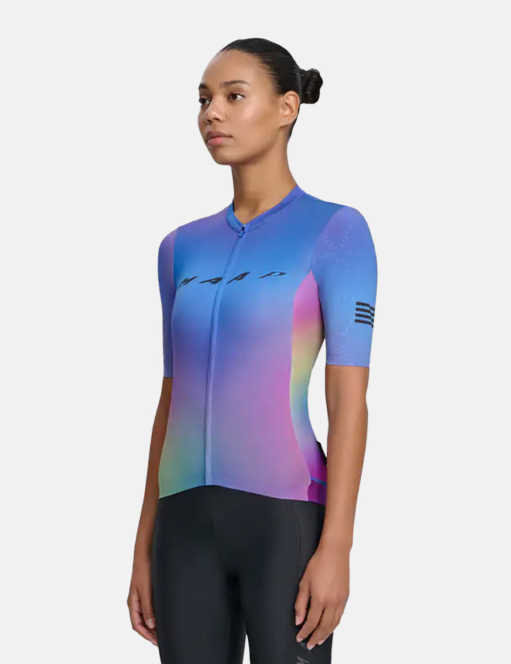 Maillot Pro Hex 2.0 Flou Femme - Mélange Bleu