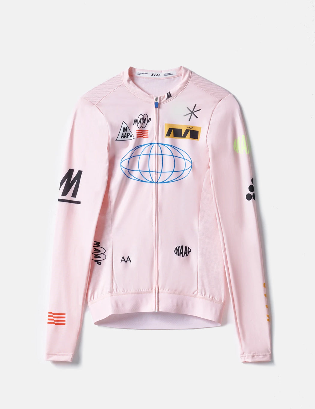 Maillot à manches longues Axis Pro pour femme - Rose pâle