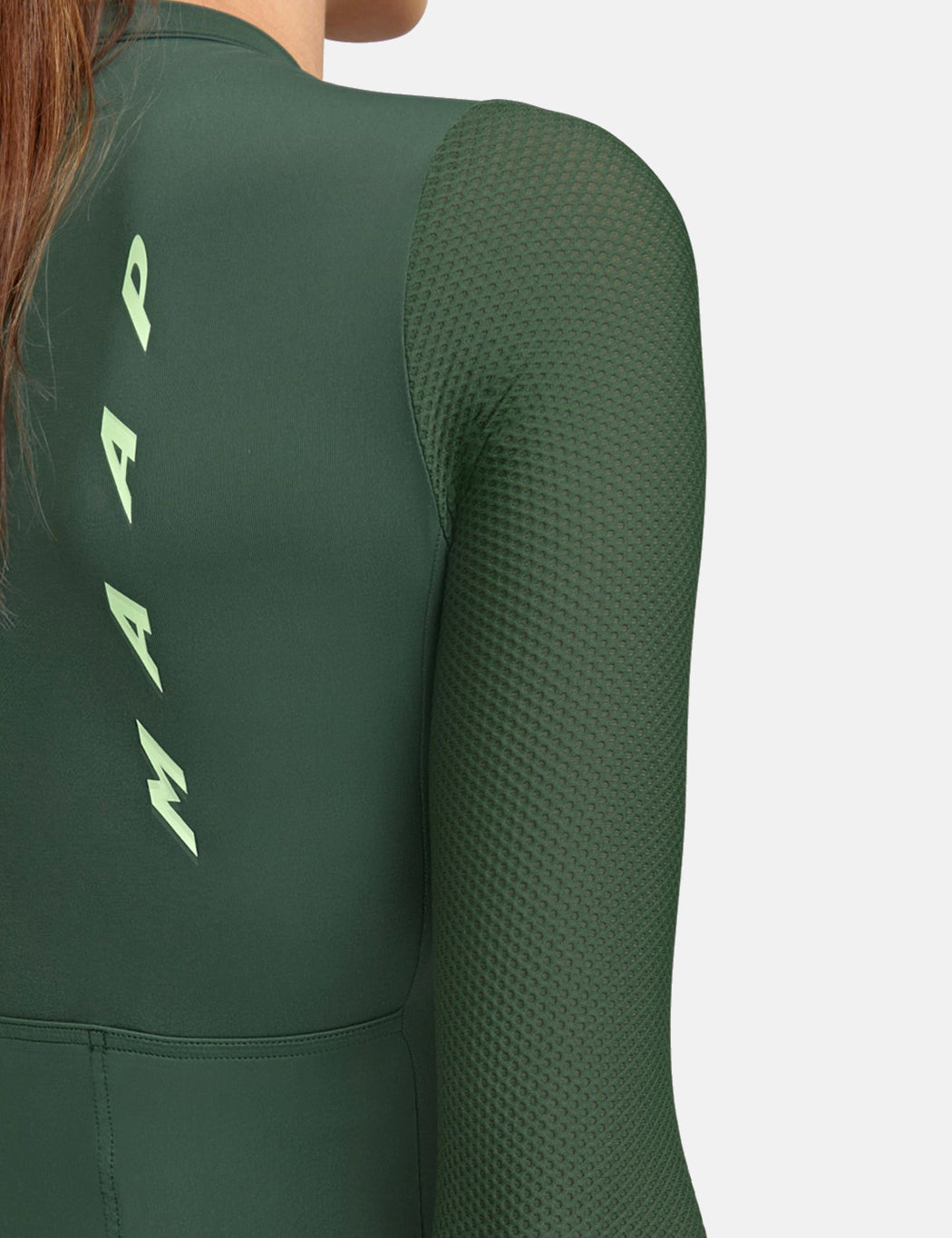 Maillot manches longues Evade Pro Base pour femme – Vert Land